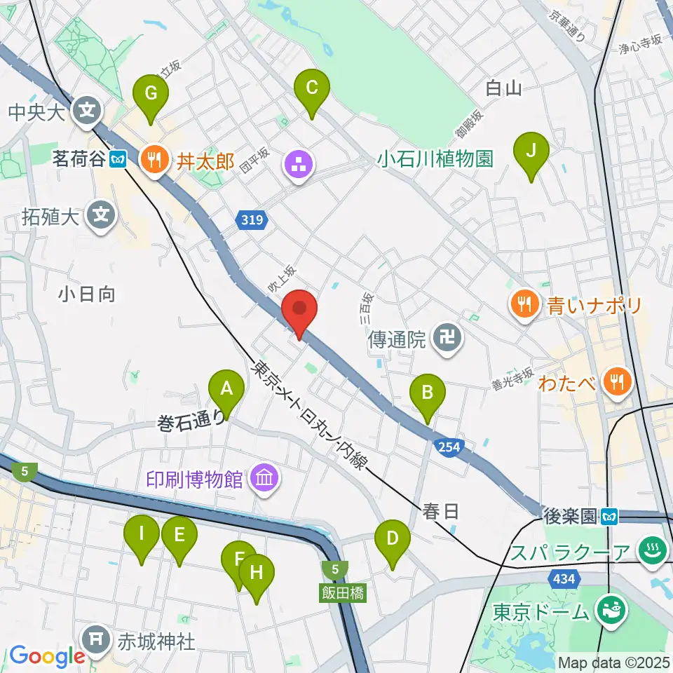 西部ピアノ東京周辺のホテル一覧地図