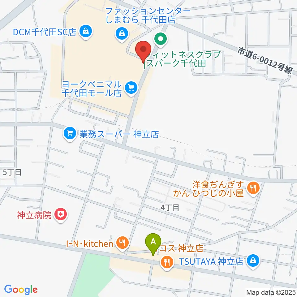 かすみがうらセンター ヤマハミュージック周辺のホテル一覧地図