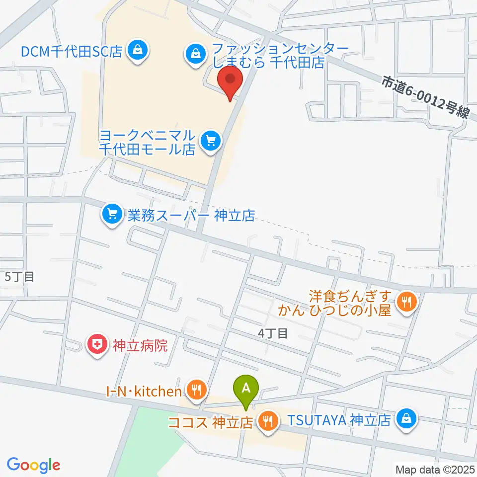 かすみがうらセンター ヤマハミュージック周辺のホテル一覧地図