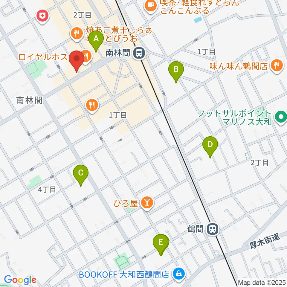 みゆき音楽アトリエ周辺のホテル一覧地図
