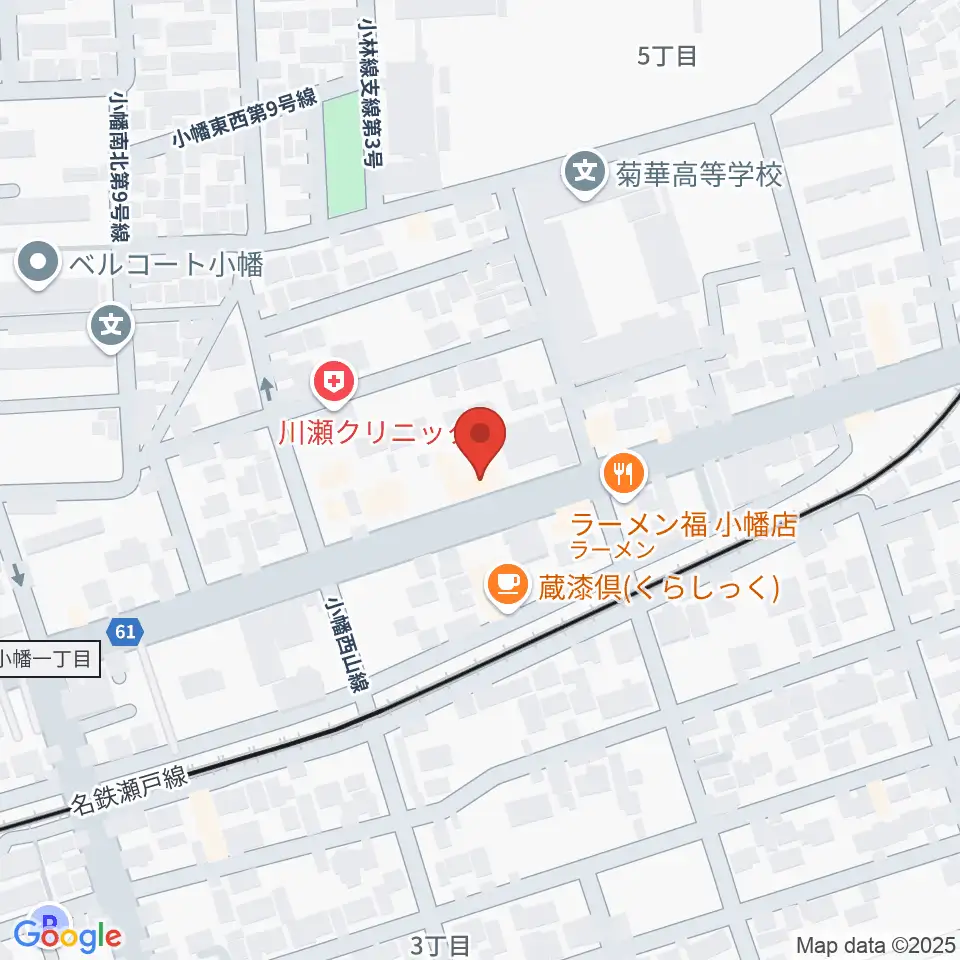 守山音楽センター ヤマハミュージック周辺のホテル一覧地図