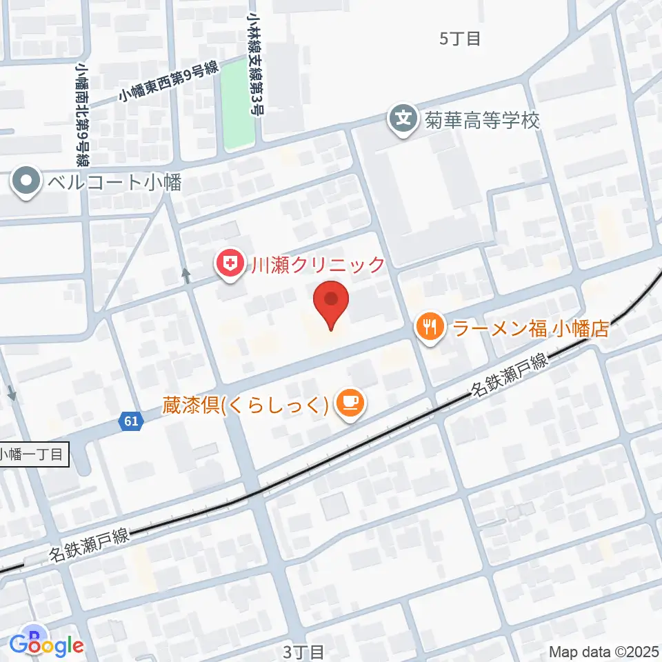 守山音楽センター ヤマハミュージック周辺のホテル一覧地図