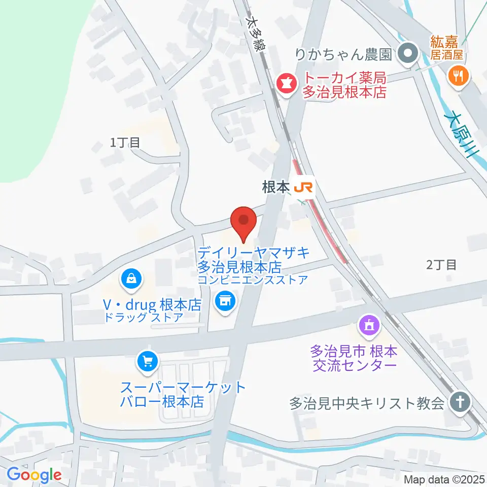 ミューズイワマ 根本店周辺のホテル一覧地図