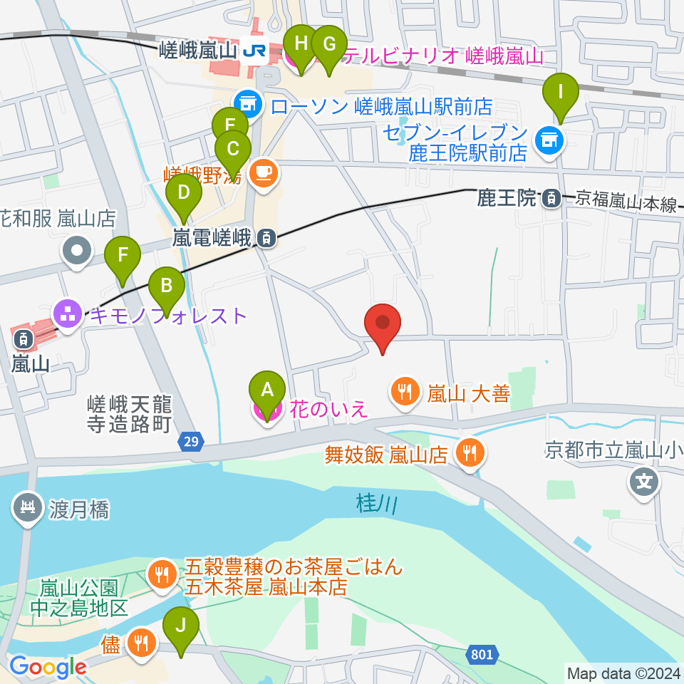 ピアノヨシカワ周辺のホテル一覧地図