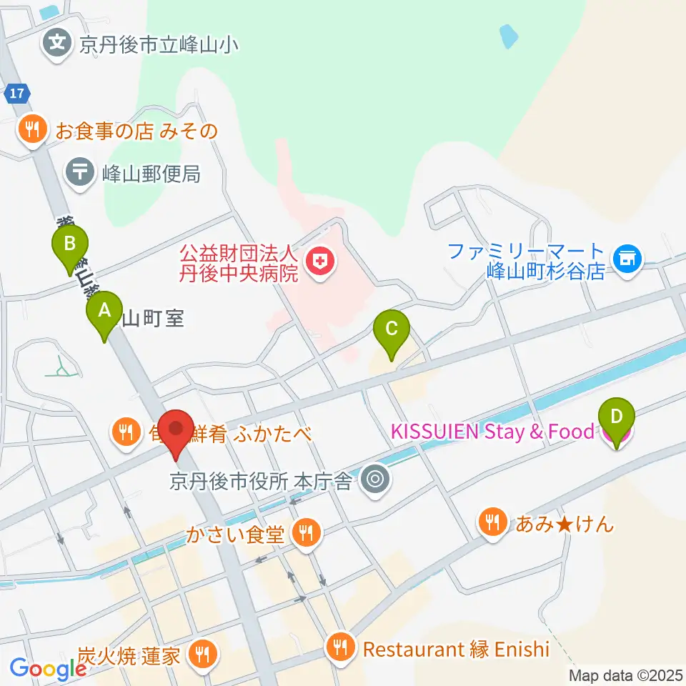 宮田教育堂周辺のホテル一覧地図