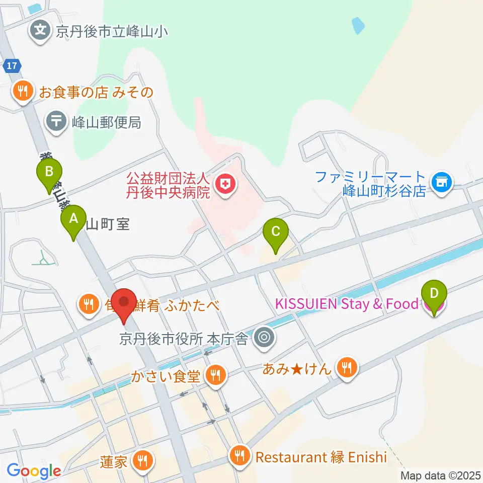 宮田教育堂周辺のホテル一覧地図