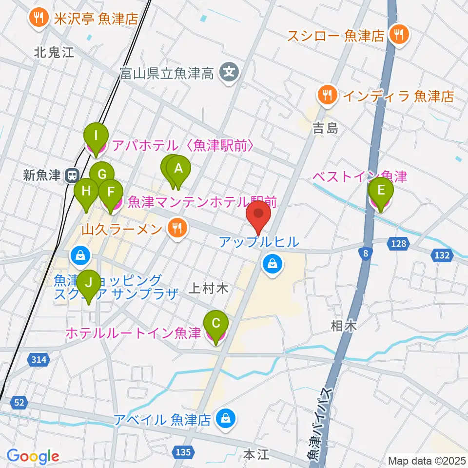 開進堂楽器 MPC新川周辺のホテル一覧地図