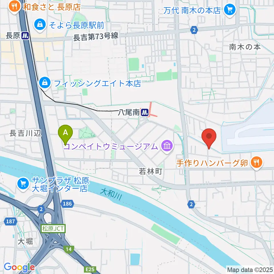 丸岡太鼓店周辺のホテル一覧地図