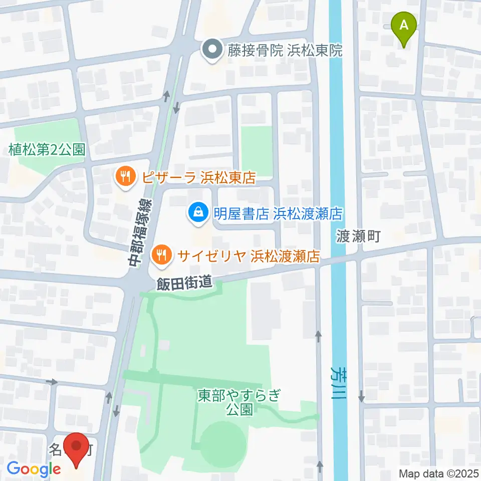 名塚センター ヤマハミュージック周辺のホテル一覧地図
