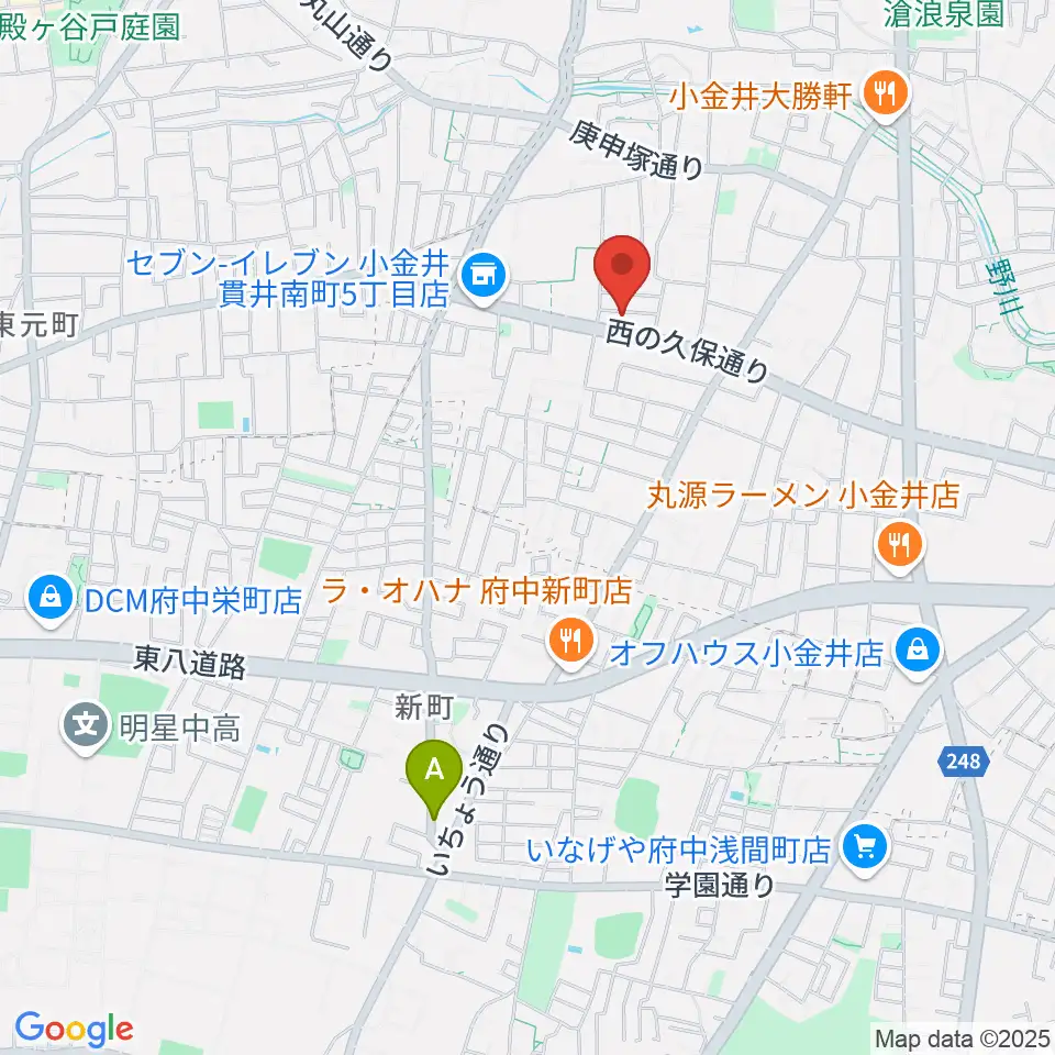 リンデピアノ教室周辺のホテル一覧地図