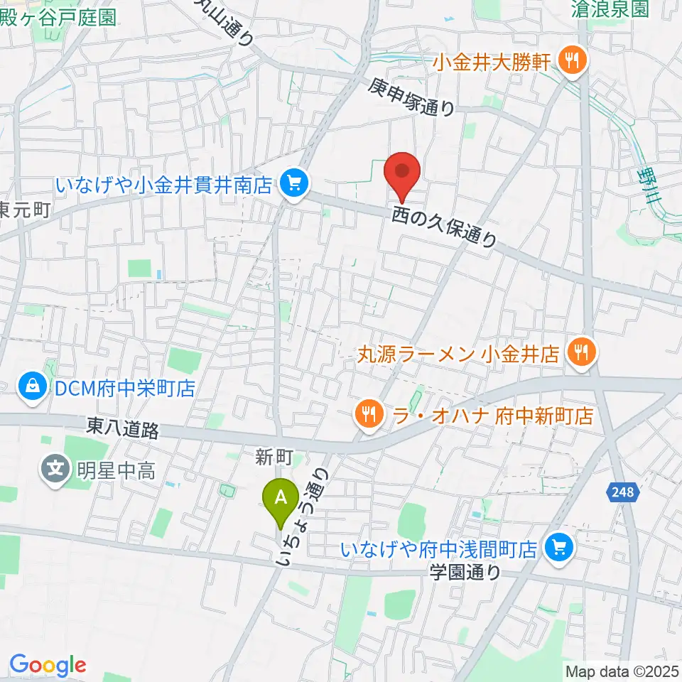 リンデピアノ教室周辺のホテル一覧地図