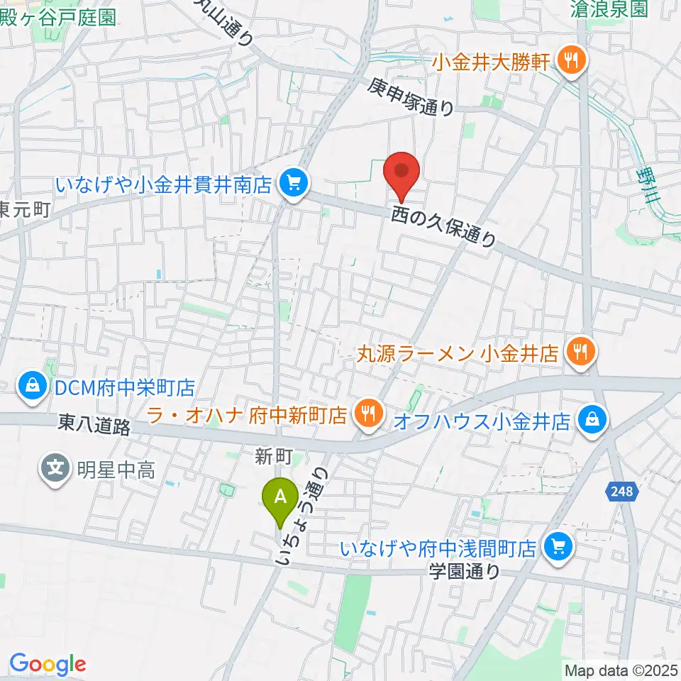 リンデピアノ教室周辺のホテル一覧地図