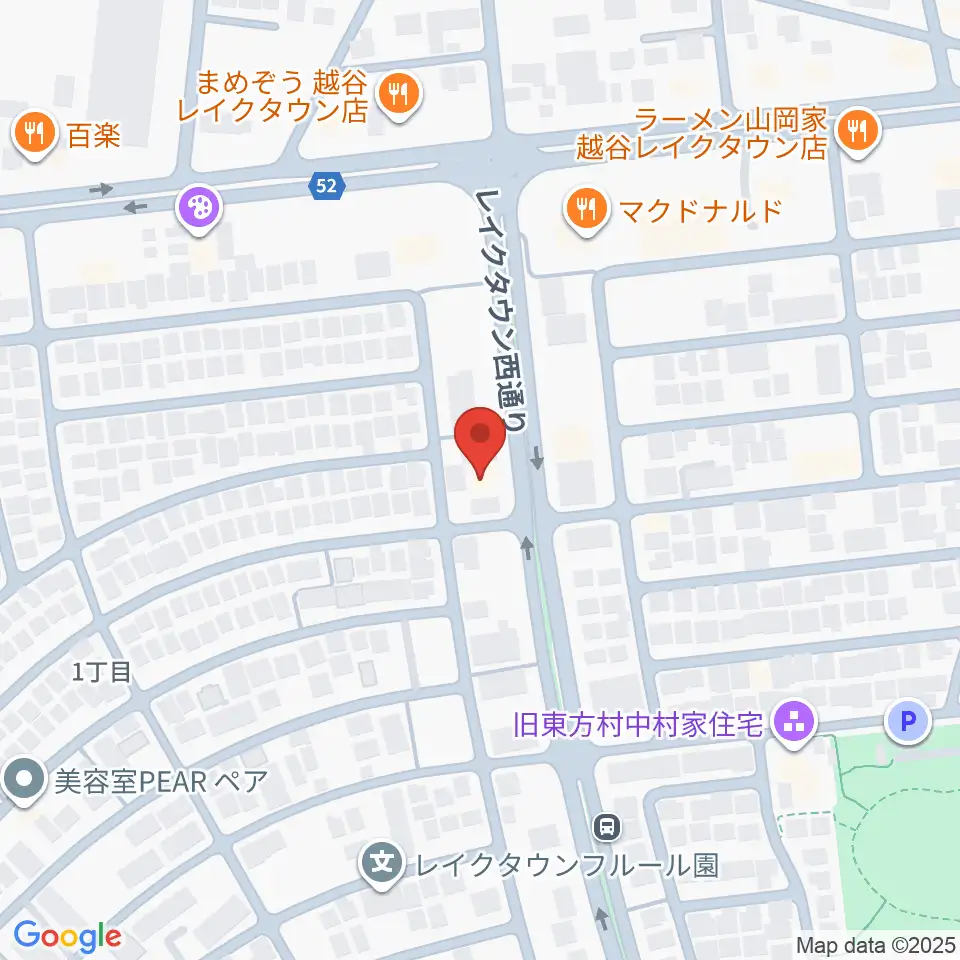 越谷ノイズゲート周辺のホテル一覧地図