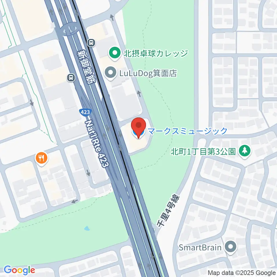 マークスミュージック周辺のホテル一覧地図