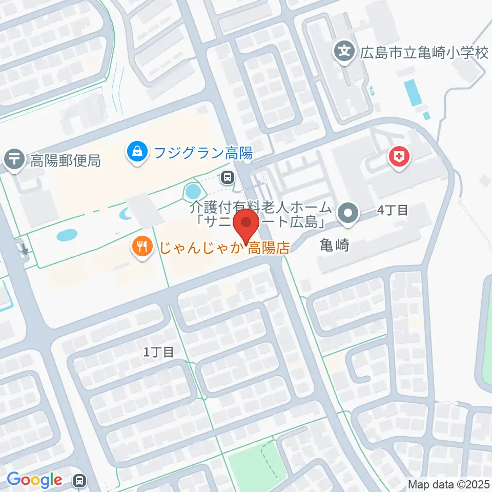高陽センター ヤマハミュージック周辺のホテル一覧地図