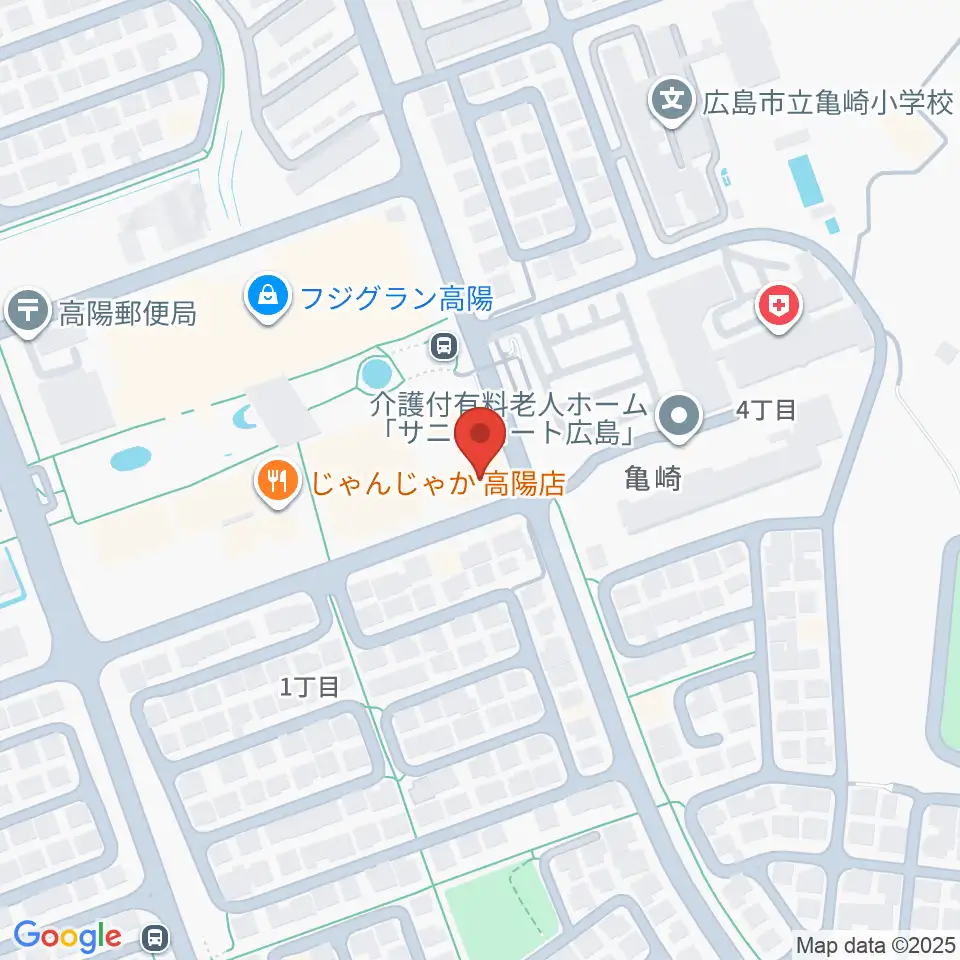 高陽センター ヤマハミュージック周辺のホテル一覧地図