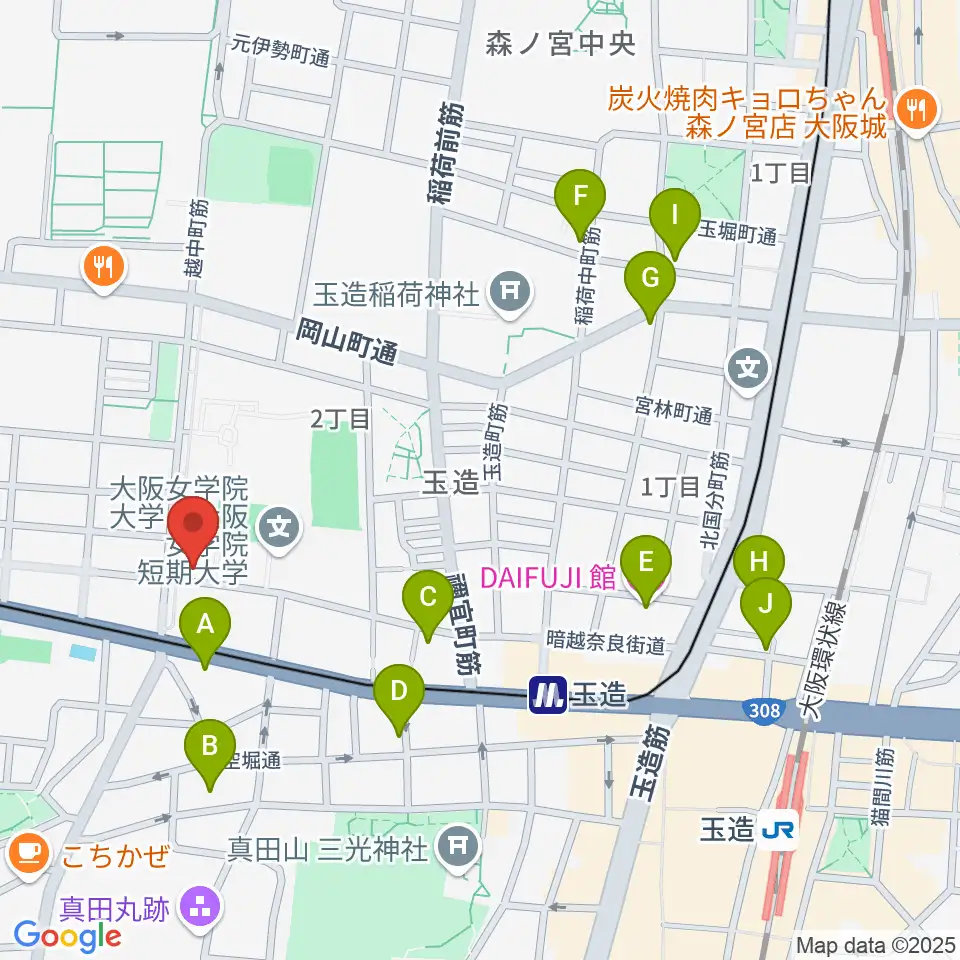 パックスアーレン株式会社周辺のホテル一覧地図