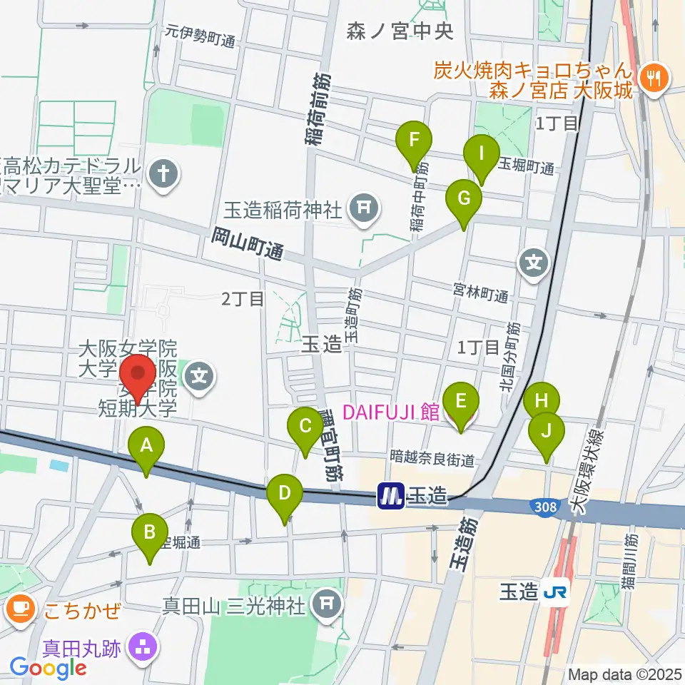 パックスアーレン株式会社周辺のホテル一覧地図