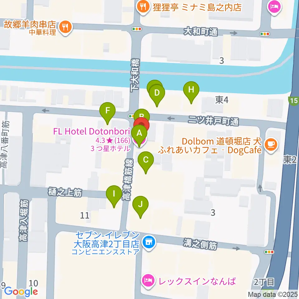 JAM`s Factory周辺のホテル一覧地図