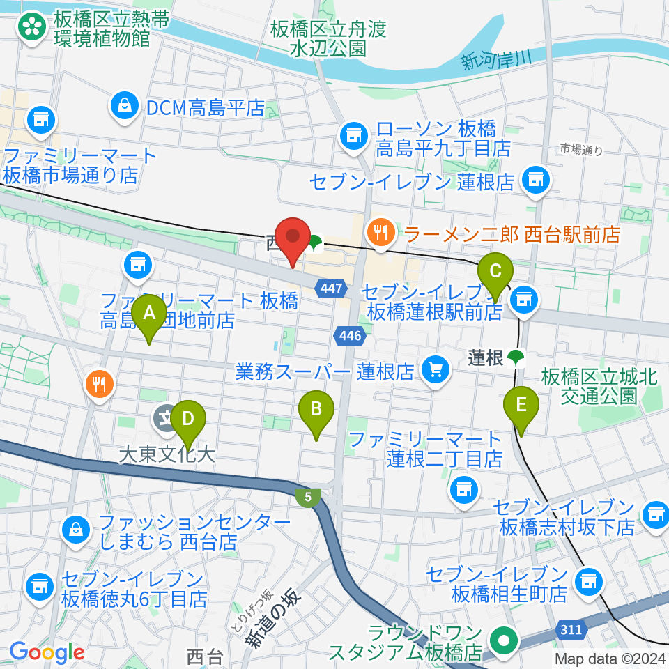 マツモトピアノサービス周辺のホテル一覧地図