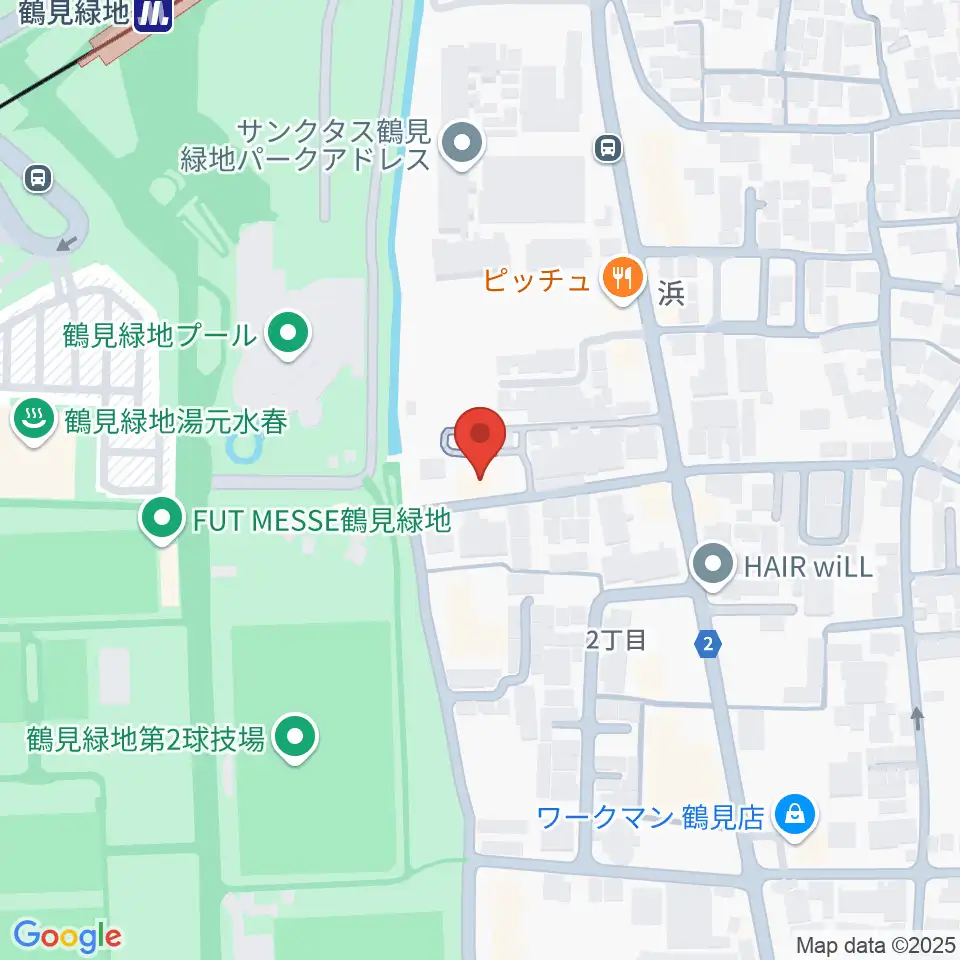 鶴見緑地NADGE STUDIO周辺のホテル一覧地図