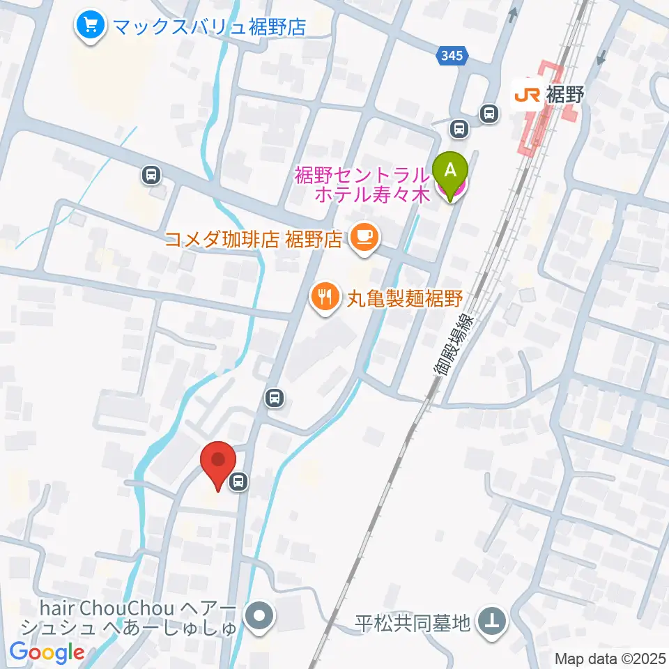 タンザワ楽器 裾野ミュージックセンター周辺のホテル一覧地図