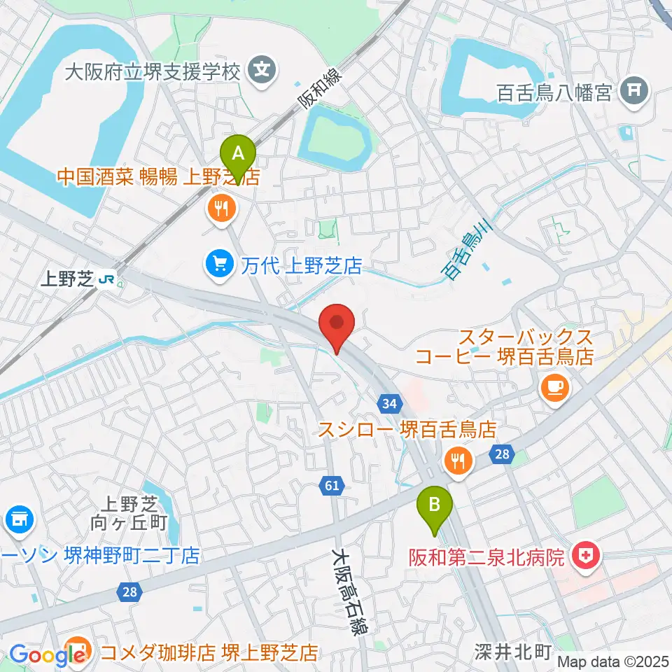 FSアカデミー本校周辺のホテル一覧地図