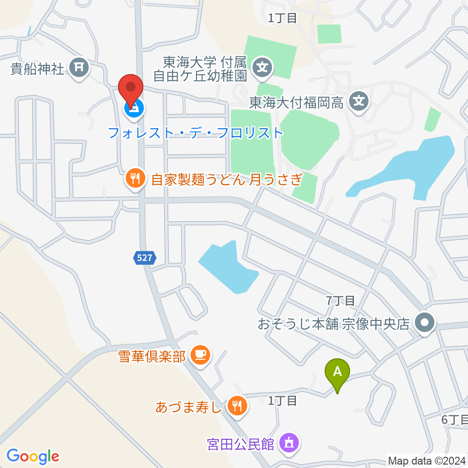 自由ヶ丘フォレストホール周辺のホテル一覧地図