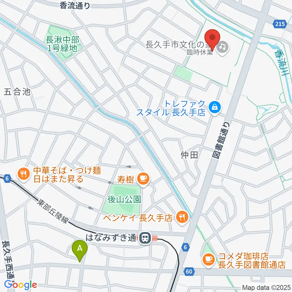 長久手市文化の家周辺のホテル一覧地図
