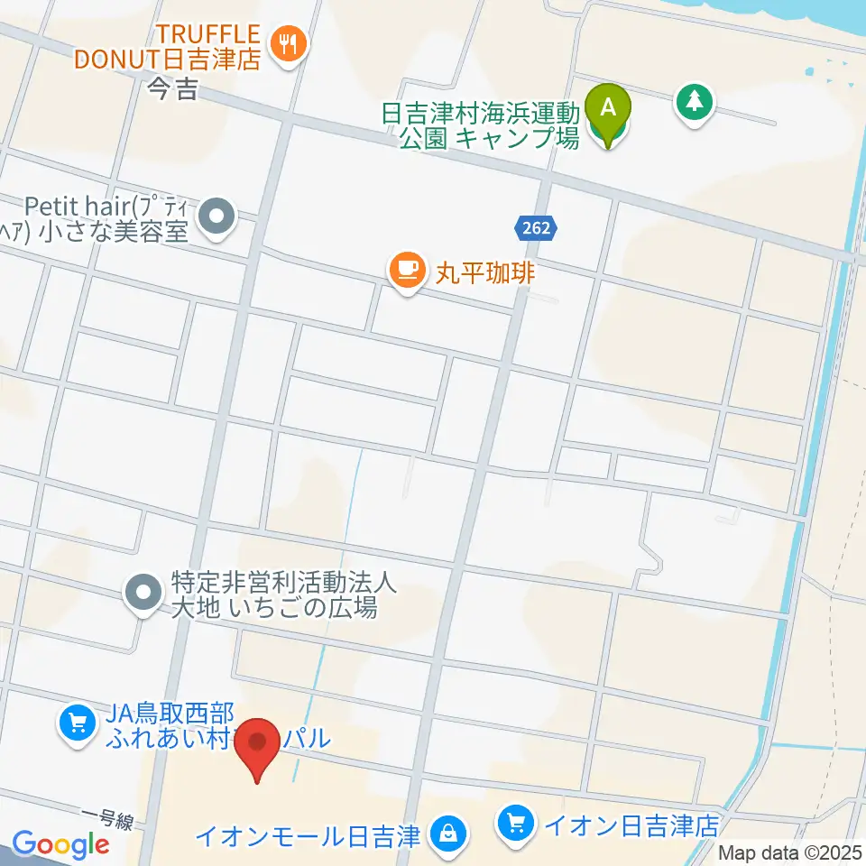 島村楽器 イオンモール日吉津店 周辺のホテル一覧地図