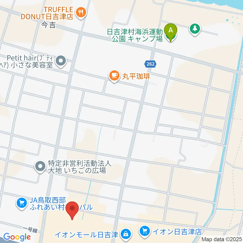 島村楽器 イオンモール日吉津店  周辺のホテル一覧地図