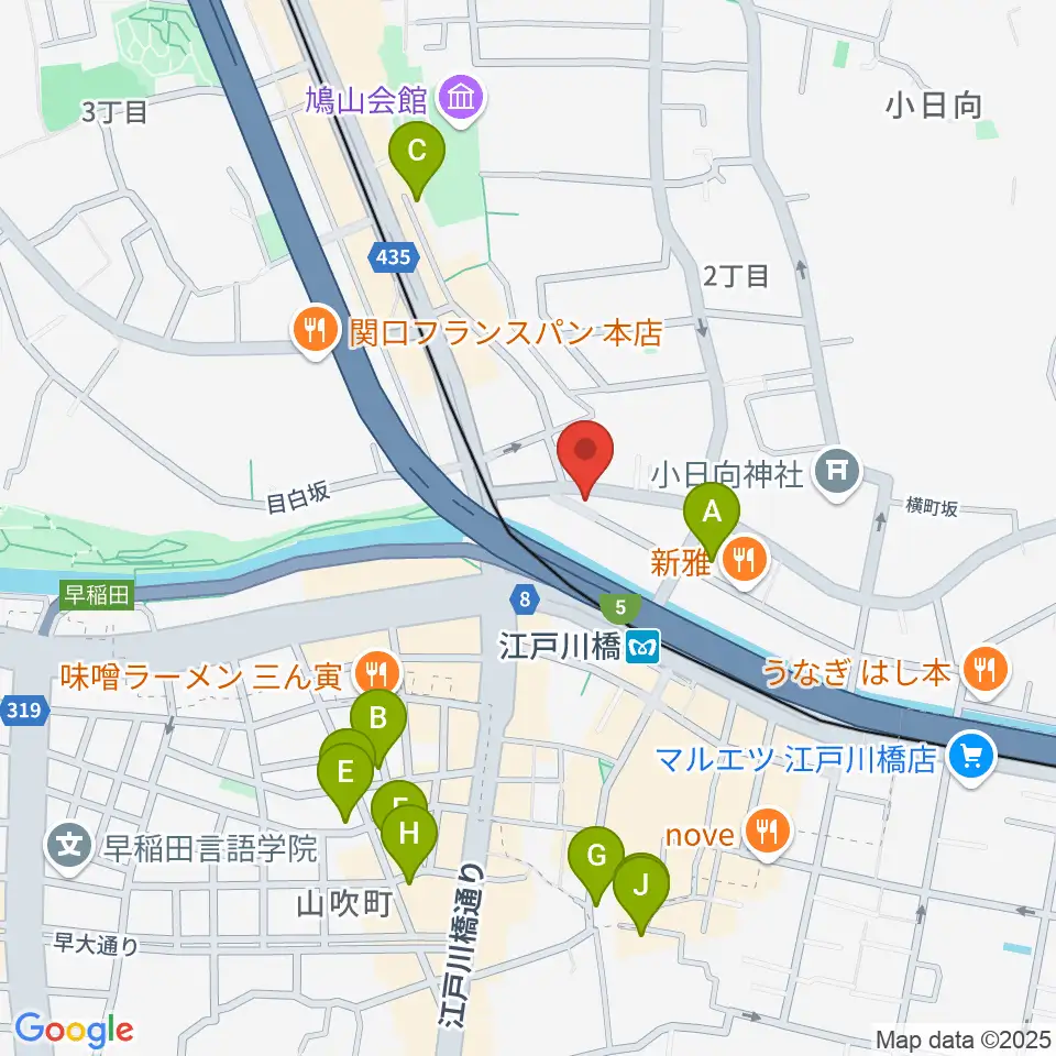 スタジオピアーチェ周辺のホテル一覧地図