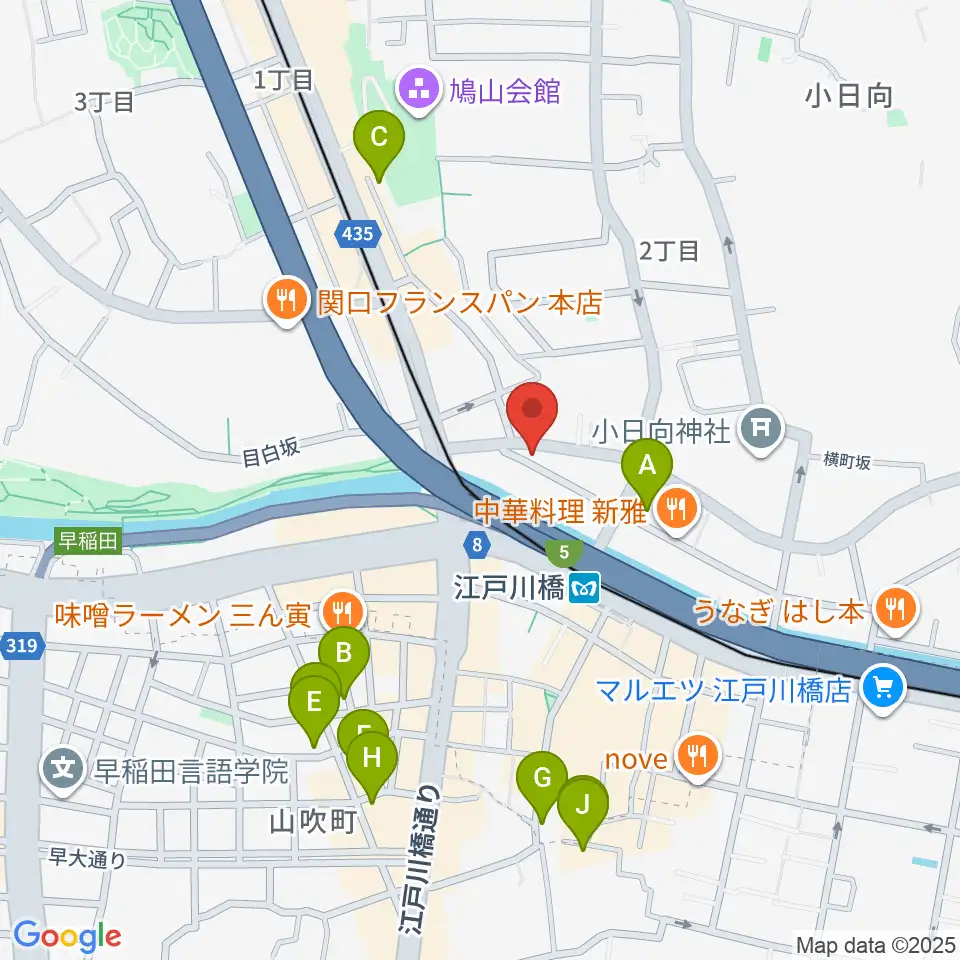 スタジオピアーチェ周辺のホテル一覧地図