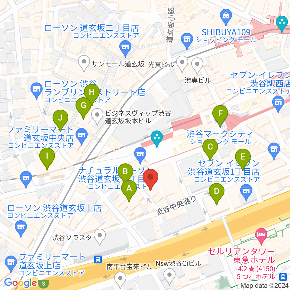 ノナカ・パーカッションギャラリー周辺のホテル一覧地図