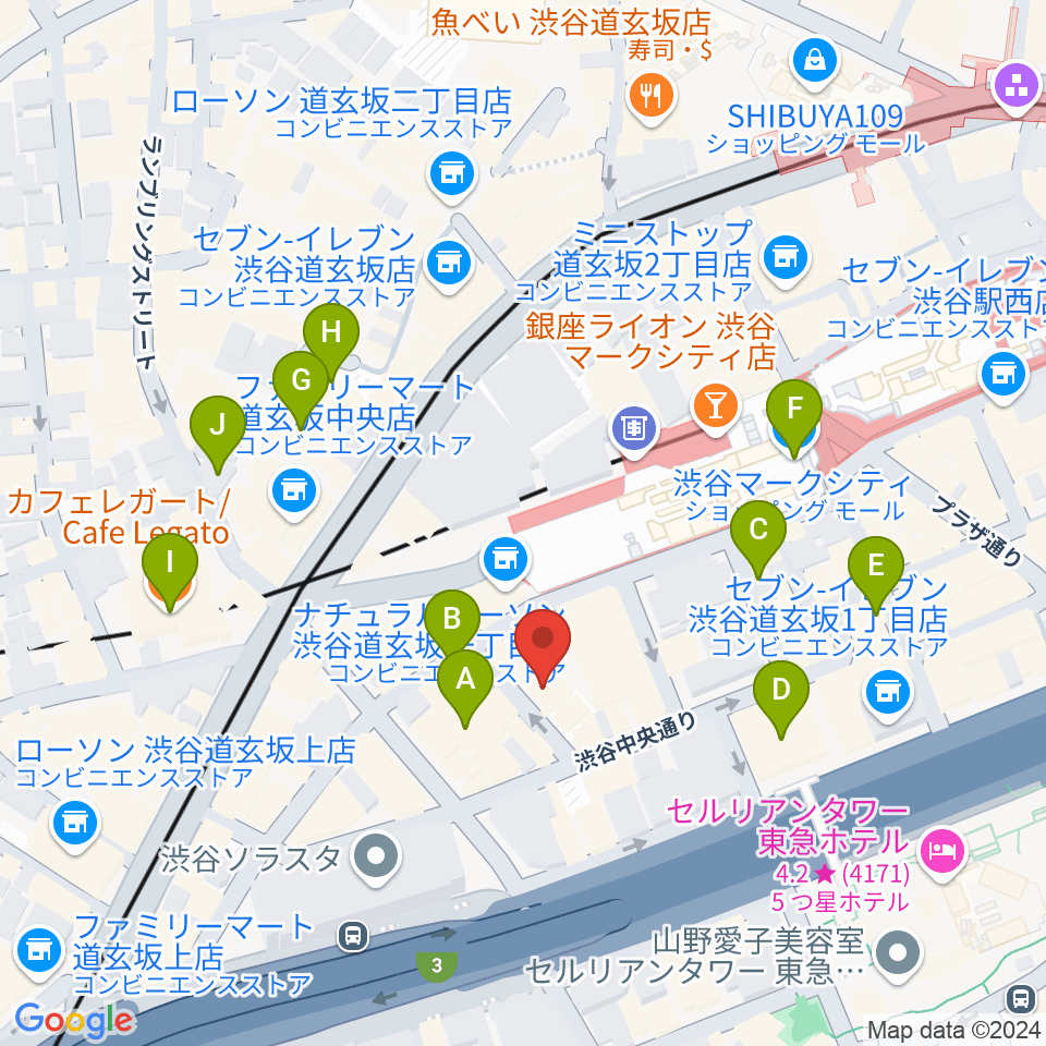 ノナカ・パーカッションギャラリー周辺のホテル一覧地図