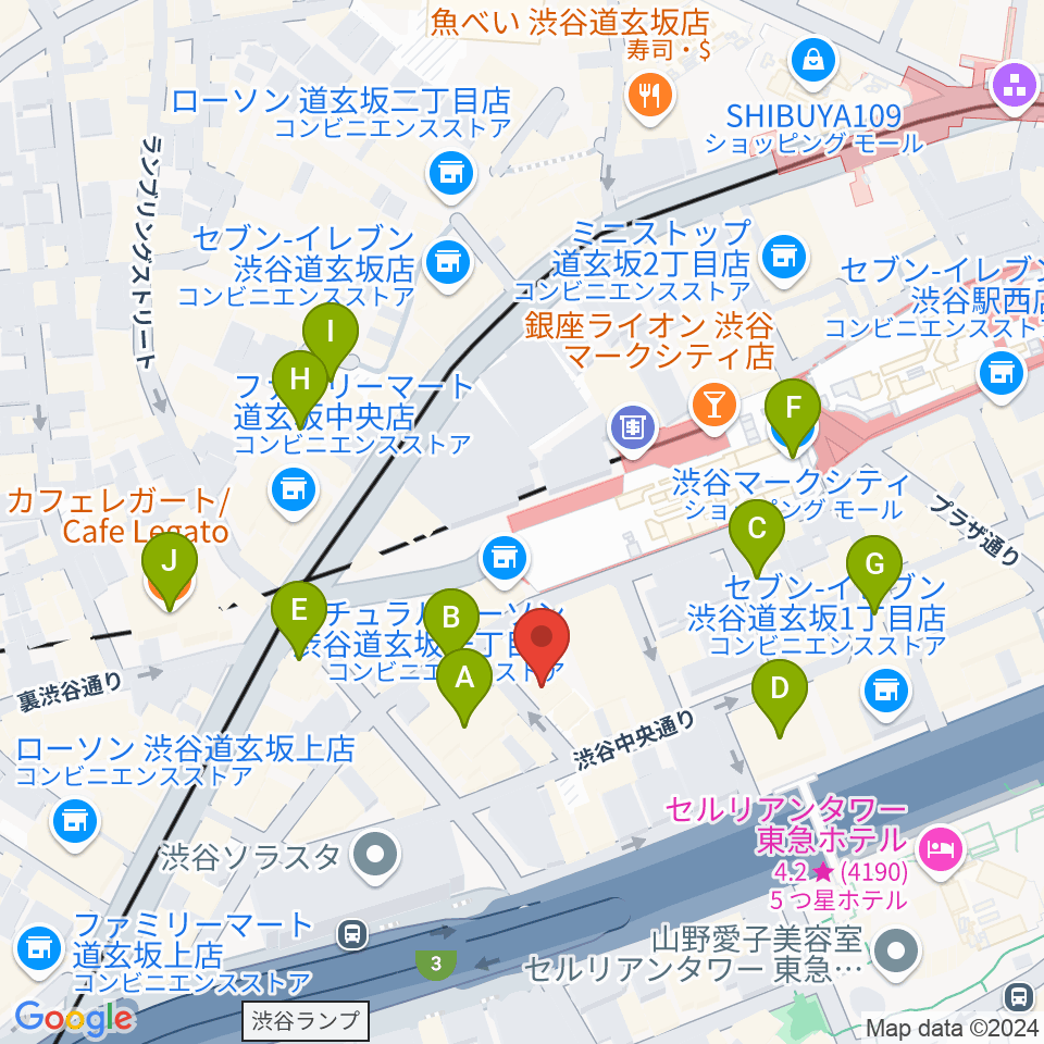 ノナカ・パーカッションギャラリー周辺のホテル一覧地図