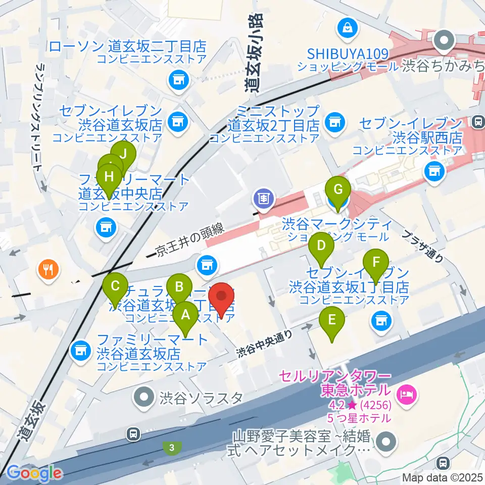 ノナカ・パーカッションギャラリー周辺のホテル一覧地図