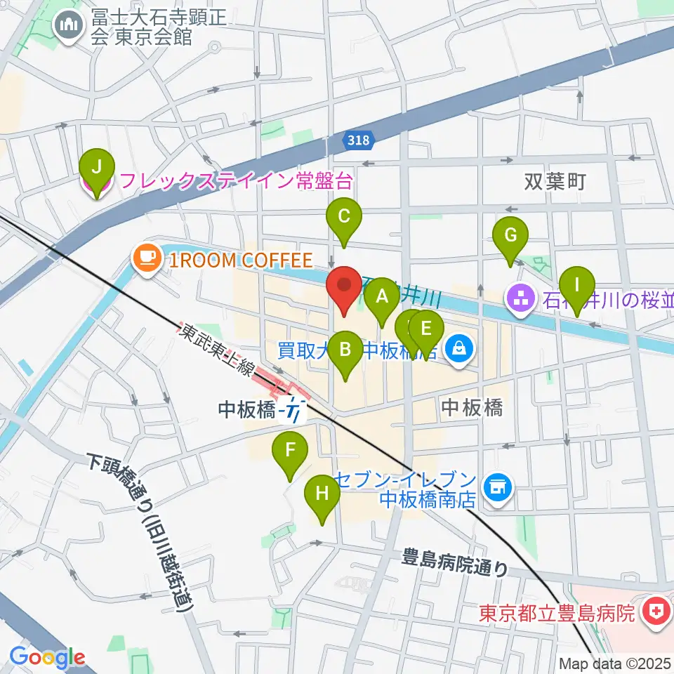 新生館スタジオ周辺のホテル一覧地図