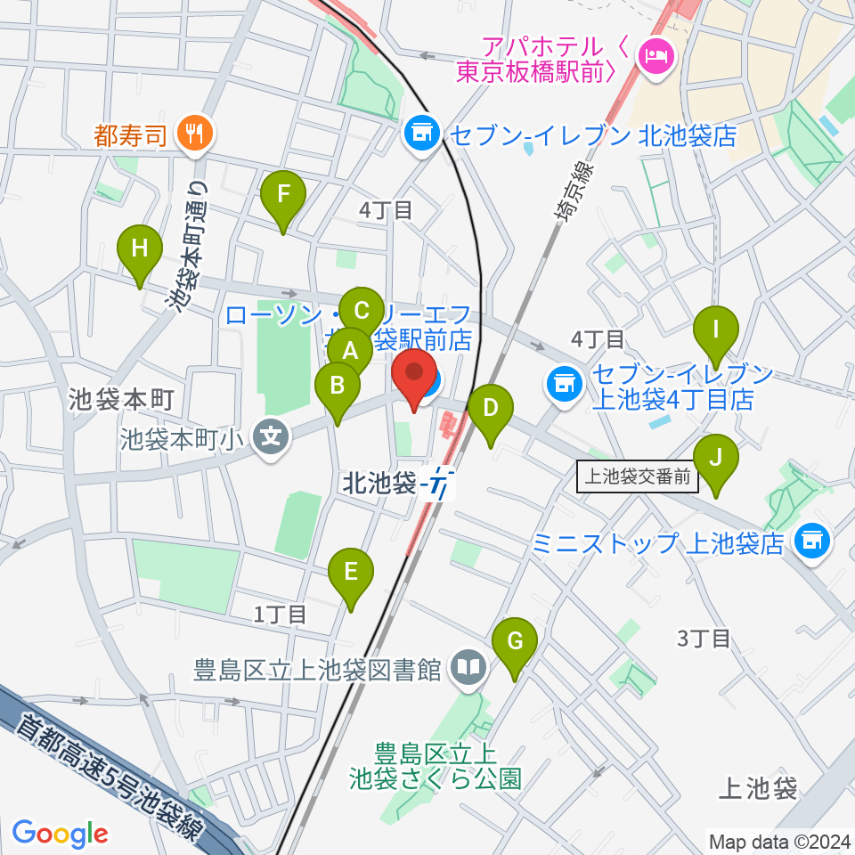 新生館シアター周辺のホテル一覧地図