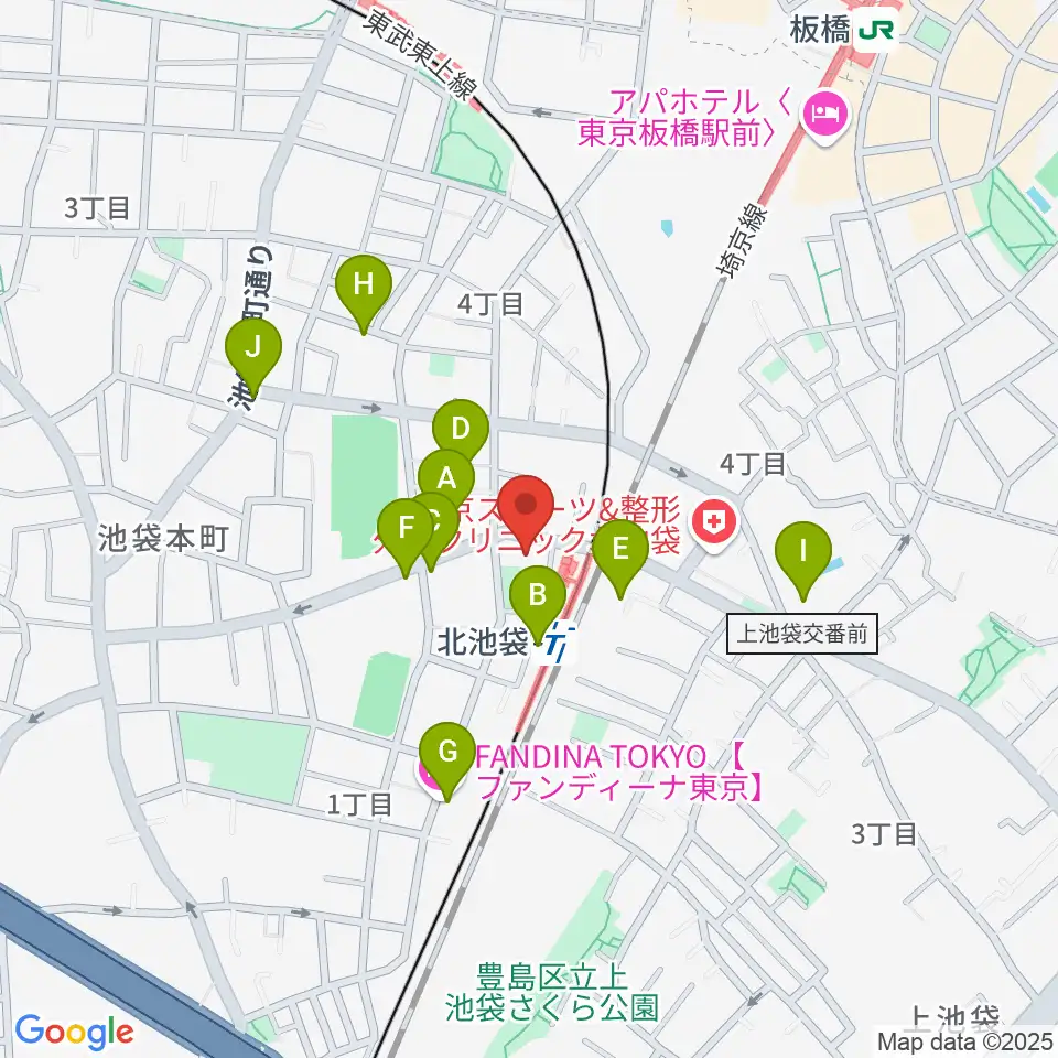 新生館シアター周辺のホテル一覧地図