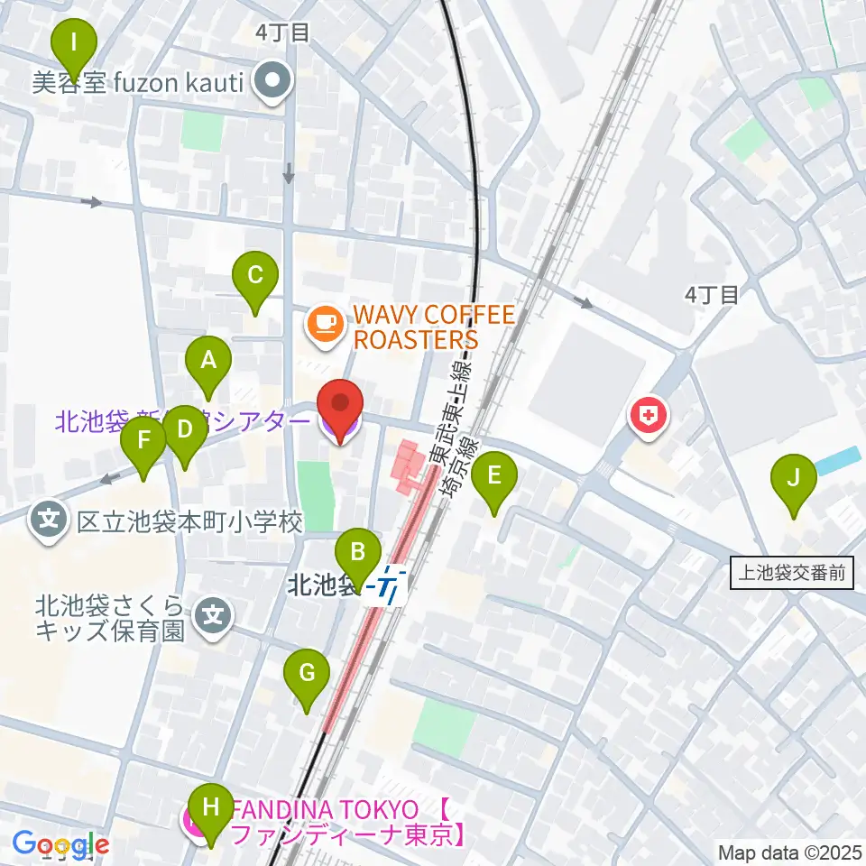 新生館シアター周辺のホテル一覧地図