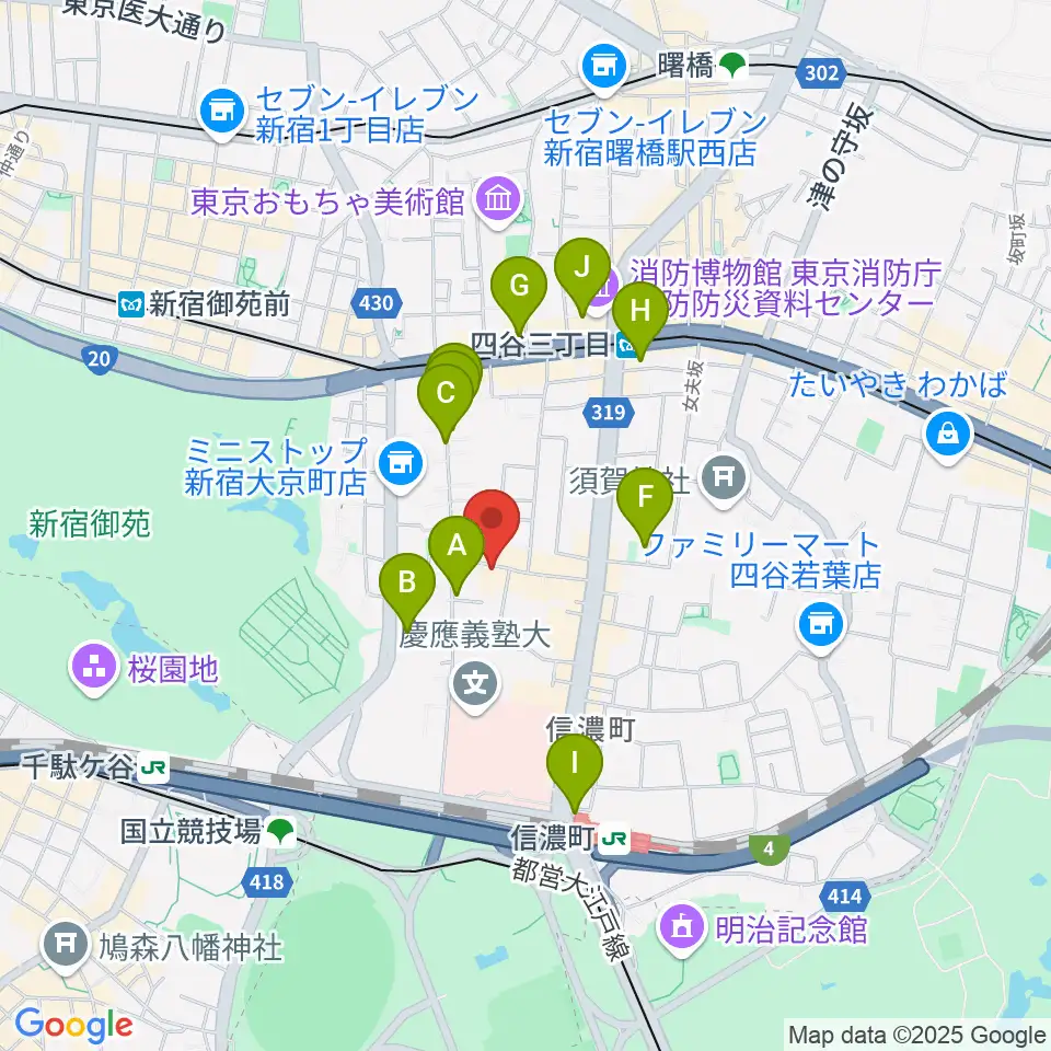 アートコンプレックスセンター周辺のホテル一覧地図