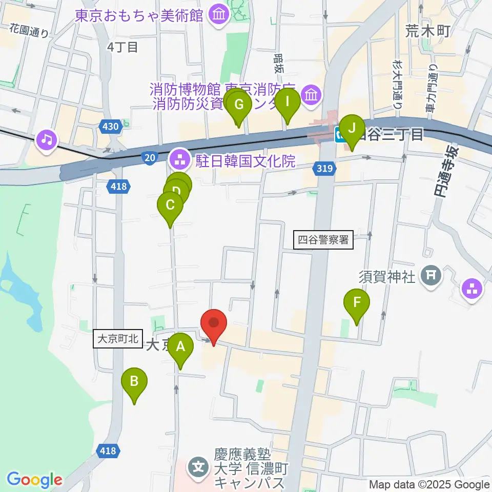 アートコンプレックスセンター周辺のホテル一覧地図