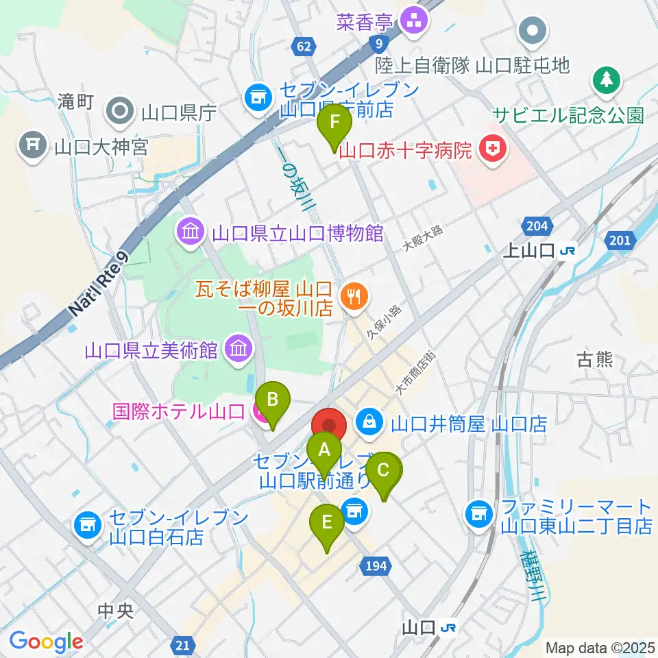 グランドミック三好屋楽器周辺のホテル一覧地図