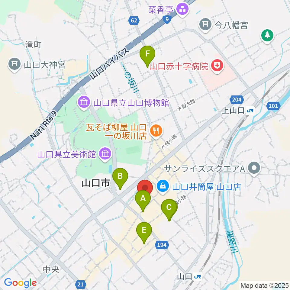 グランドミック三好屋楽器周辺のホテル一覧地図