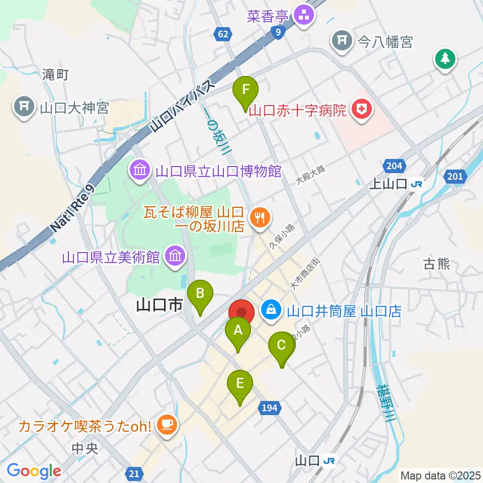 グランドミック三好屋楽器周辺のホテル一覧地図