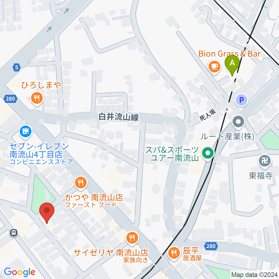 みみミュージック周辺のホテル一覧地図