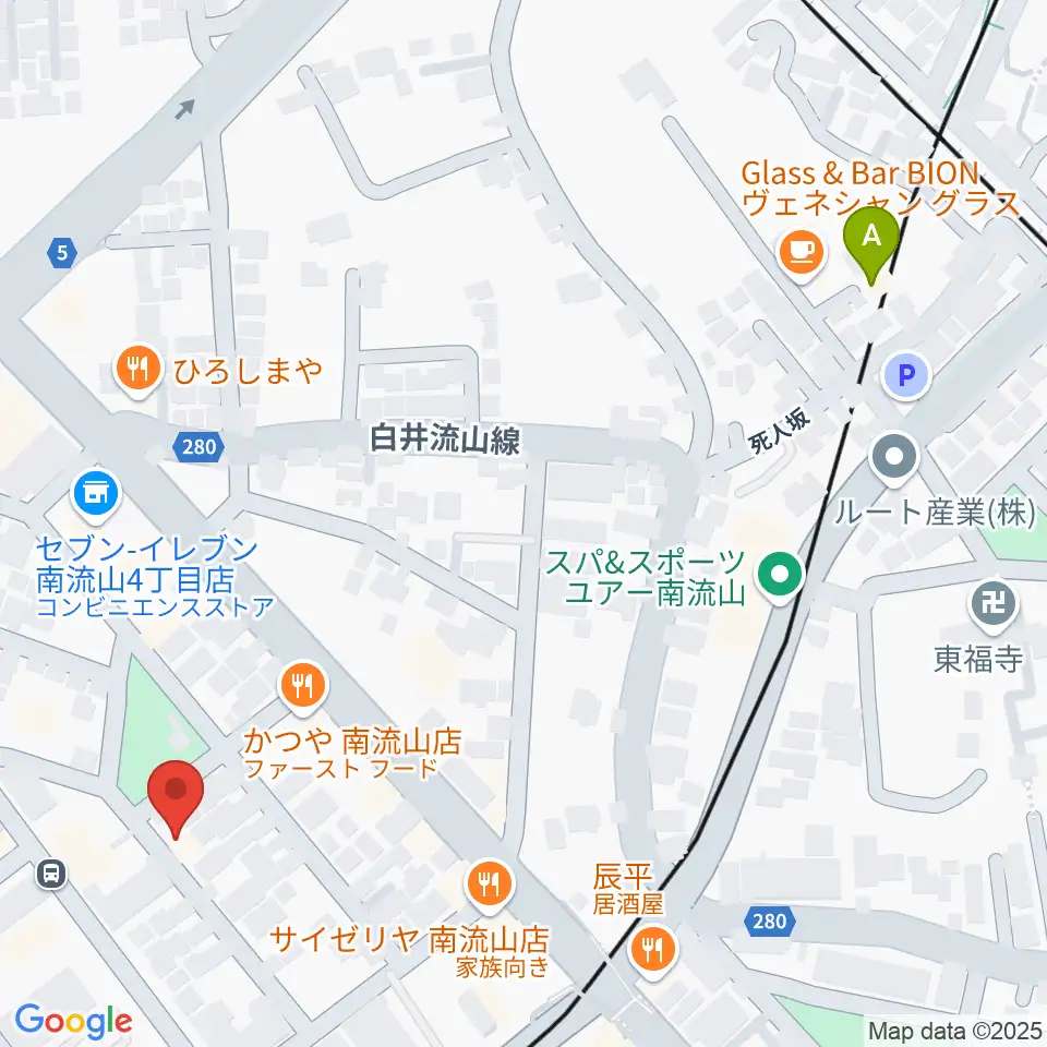 みみミュージック周辺のホテル一覧地図