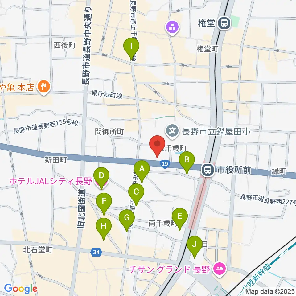 バックドロップ周辺のホテル一覧地図