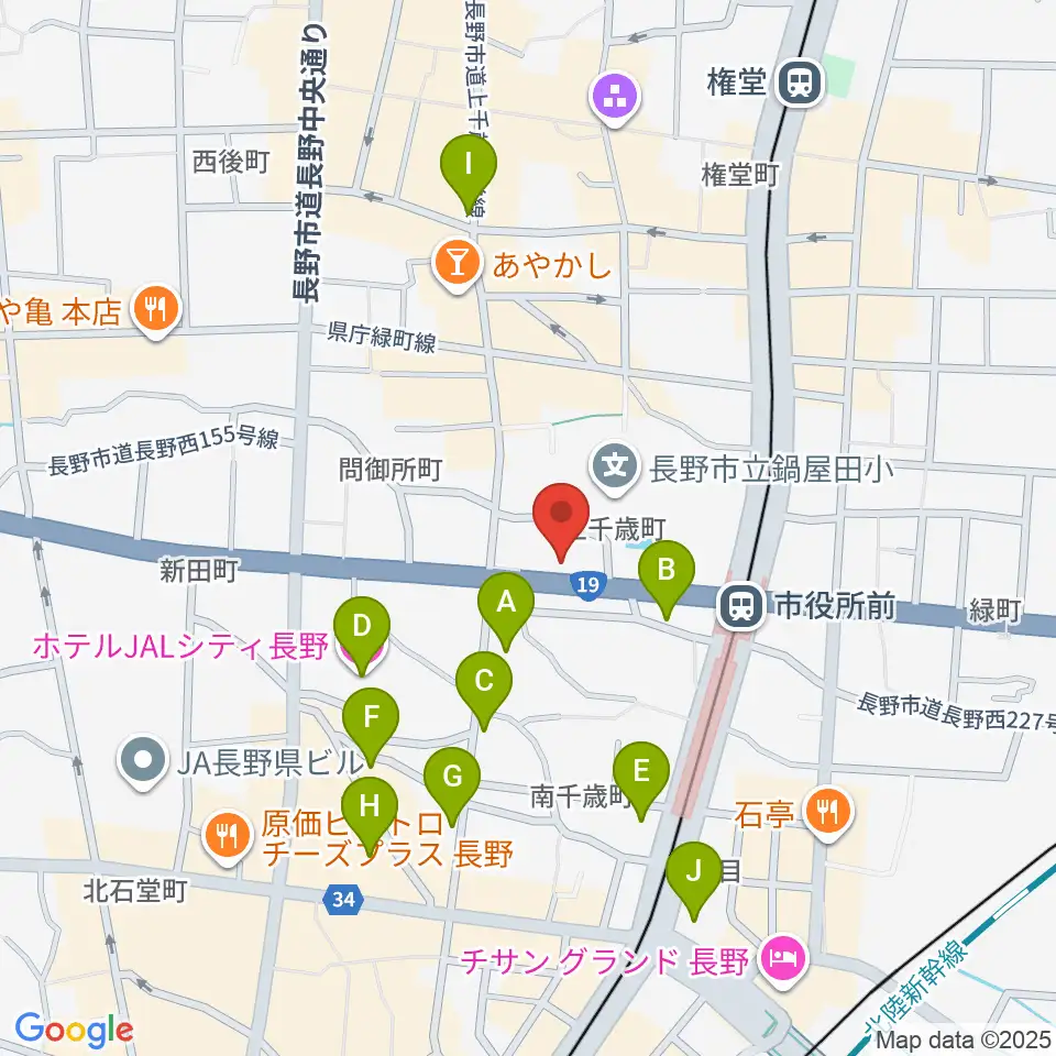 バックドロップ周辺のホテル一覧地図